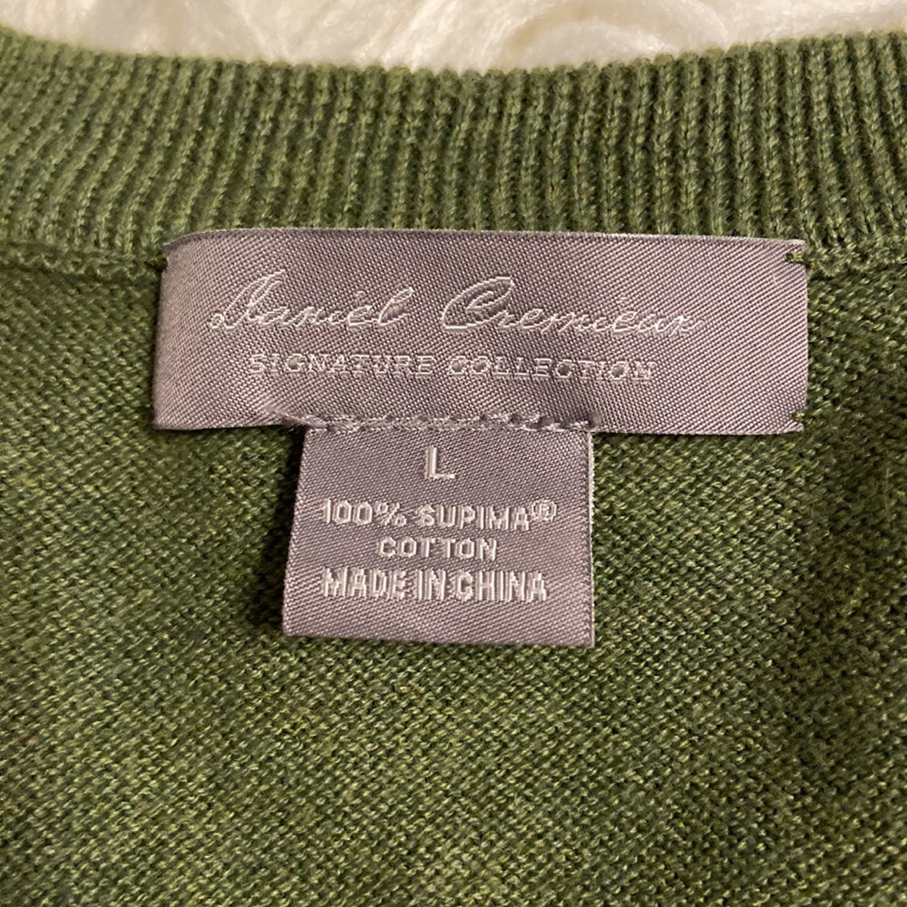 Daniel Cremieux Man Vest size L excellent condition long 26” bust 46” - Picture 8 of 12